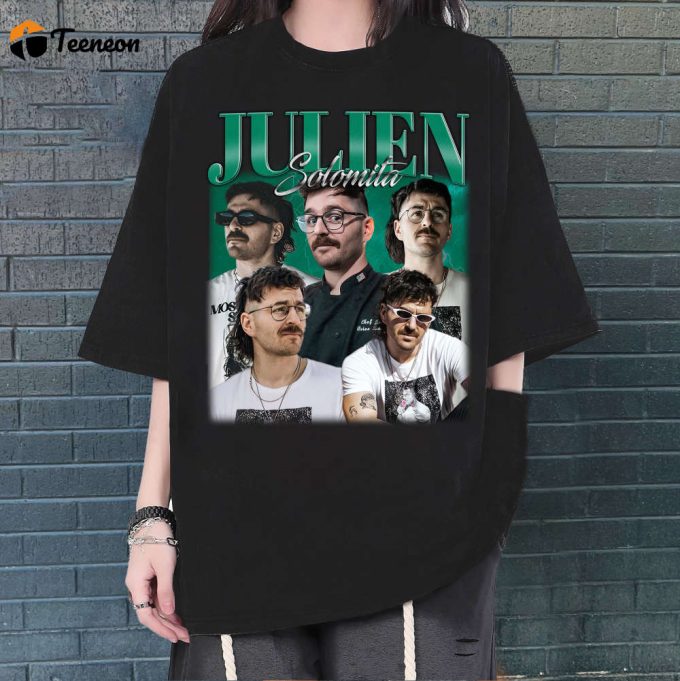 Julien Solomita T-Shirt, Julien Solomita Shirt, Julien Solomita Unisex, Unisex T-Shirt, Hip Hop Graphic, Trendy T-Shirt, Retro T-Shirt 1