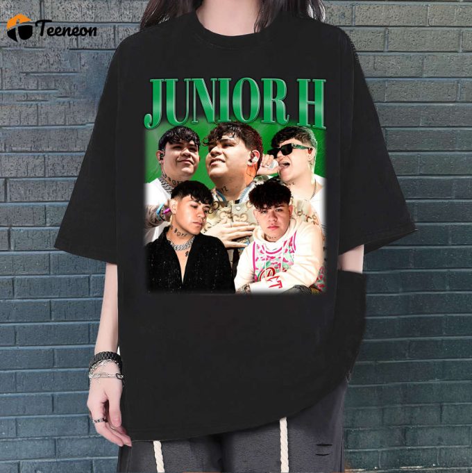 Junior H T-Shirt, Junior H Shirt, Junior H Unisex, Unisex T-Shirt, Hip Hop Graphic, Trendy T-Shirt, Retro T-Shirt 1