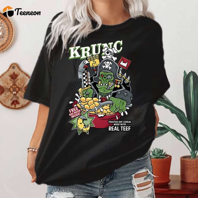 Warhammer 40K Space Marine Shirt - Kap N Krunch Video Game Sweatshirt Engaging Unisex Space Game Apparel 1