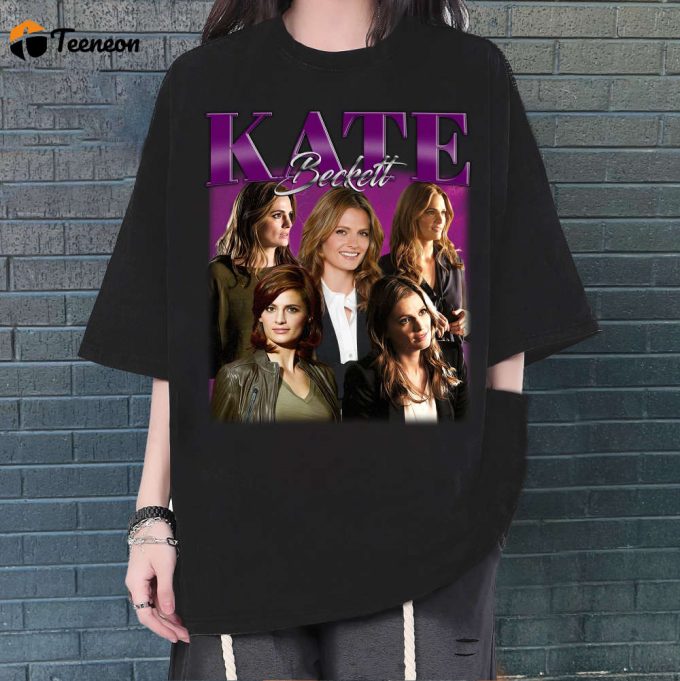 Kate Beckett T-Shirt, Kate Beckett Shirt, Kate Beckett Unisex, Unisex T-Shirt, Hip Hop Graphic, Trendy T-Shirt, Retro T-Shirt 1