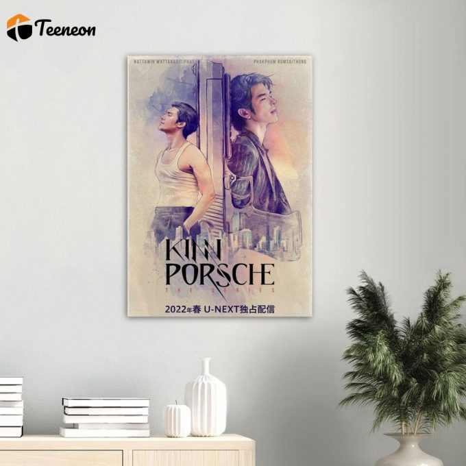 Kinnporsche La Forte Mileapo Mile Phakpum The Series Poster For Home Decor Gift 1