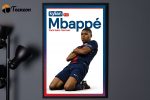 Kylian Mbappe Poster – PSG Football Star Soccer Gifts & Wall Art