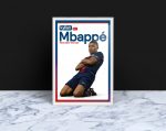 Kylian Mbappe Poster – PSG Football Star Soccer Gifts & Wall Art