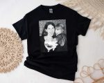 Lana del rey with Taylorr shirt, Lana Del Rey Shirt, blue banisters Album Shirt Lana Del Rey Shirt, Gift for men, women Unisex T shirt