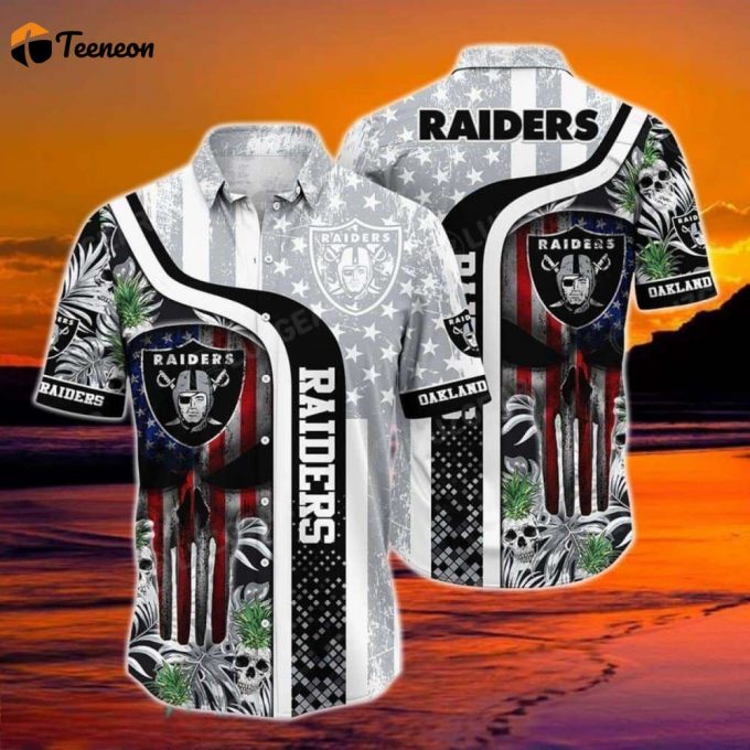 Las Vegas Rai Nfl Foll Hawaiian Shirt Gift For Men And Women 1