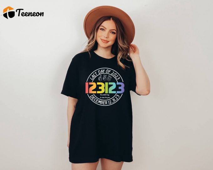 Last Day Of 123123 T-Shirt: Christmas Shirt For December &Amp;Amp; Xmas Party Holiday Vibes &Amp;Amp; Last Day Gifts – Shop The Perfect Christmas Party Shirt!