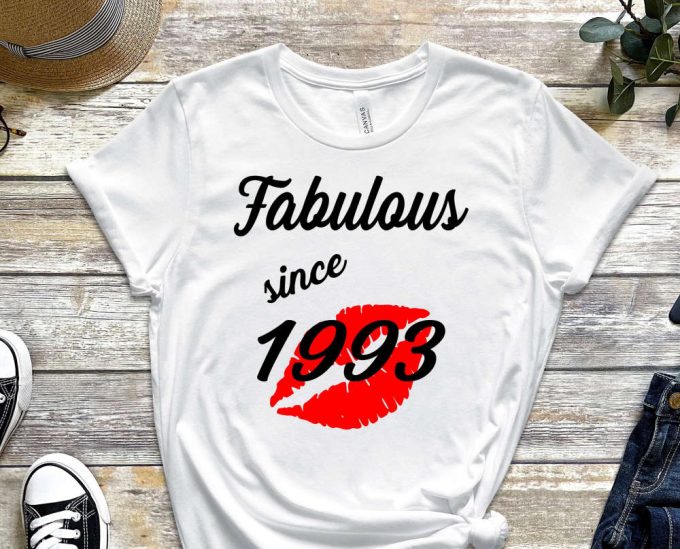 Limited Edition 1993 Birthday T-Shirt, 30 Years Old Shirt, 30Th Birthday Shirt, 30Th Birthday, 30Th Birthday Gift For Women 4