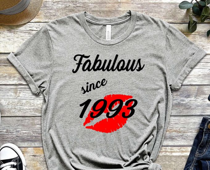 Limited Edition 1993 Birthday T-Shirt, 30 Years Old Shirt, 30Th Birthday Shirt, 30Th Birthday, 30Th Birthday Gift For Women 5