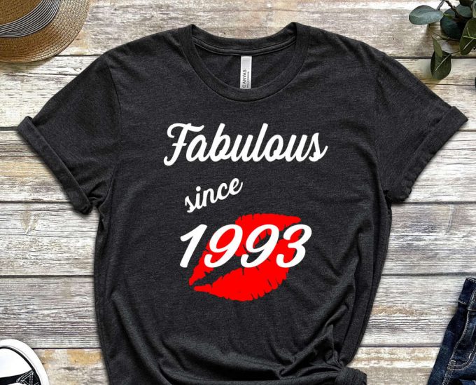 Limited Edition 1993 Birthday T-Shirt, 30 Years Old Shirt, 30Th Birthday Shirt, 30Th Birthday, 30Th Birthday Gift For Women 6