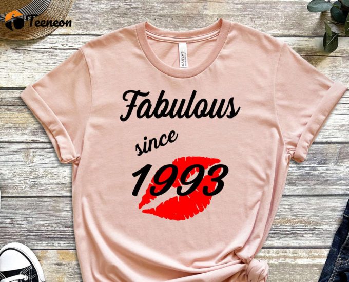 Limited Edition 1993 Birthday T-Shirt, 30 Years Old Shirt, 30Th Birthday Shirt, 30Th Birthday, 30Th Birthday Gift For Women 1