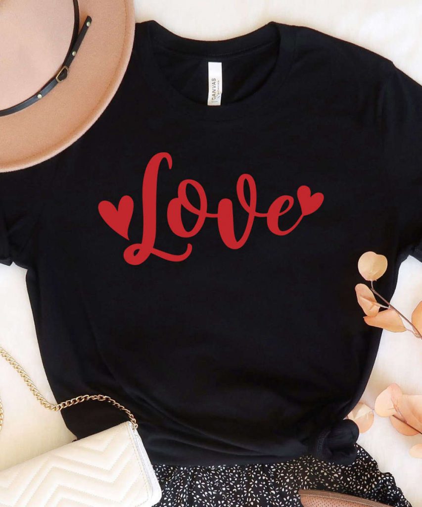 Love Handwriting Valentine'S Day Tshirt, Valentines Day Shirt, Valentines Gift For Her, Best Friend Valentines Gift, Women'S Valentines Te 9