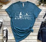 LOVE shirt, Wizard Love t-shirt, Wizard Shirt, Funny Wizard Shirt, love matching shirts, Unisex T shirt