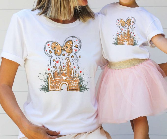 Magic Kingdom Disney Trip Tshirt W Minnie Ears, Fireworks Disney Castle Shirt, Womens Girls Disneyland Trip Shirt, Disneyworld Trip Tee 2