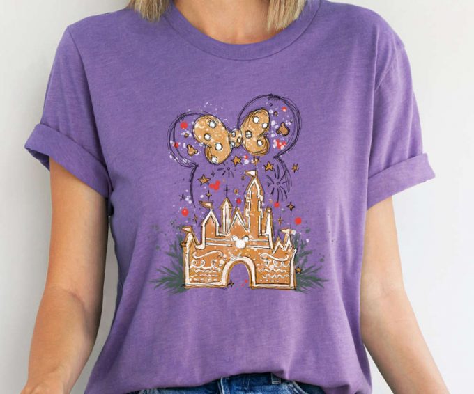 Magic Kingdom Disney Trip Tshirt W Minnie Ears, Fireworks Disney Castle Shirt, Womens Girls Disneyland Trip Shirt, Disneyworld Trip Tee 4