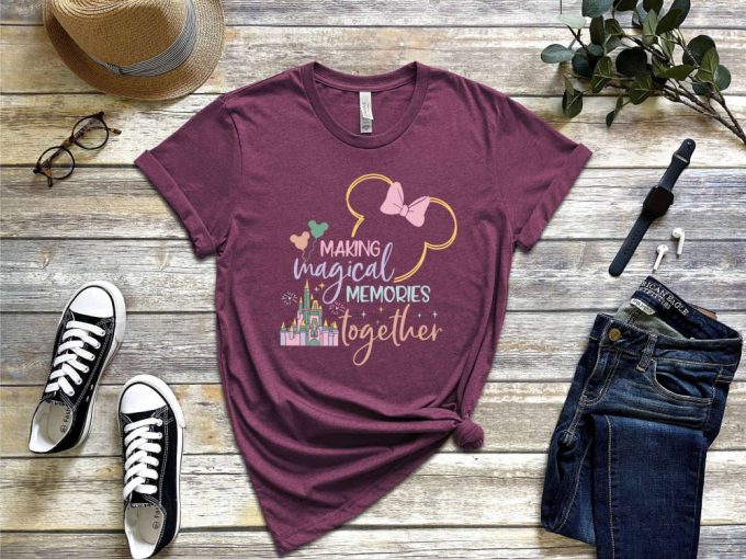 Making Magical Memories Together T-Shirt, Disney Couple Shirts, Mickey Mouse Shirt, Valentines Day Gift, Family Disney Shirt, Holiday Shirt 3