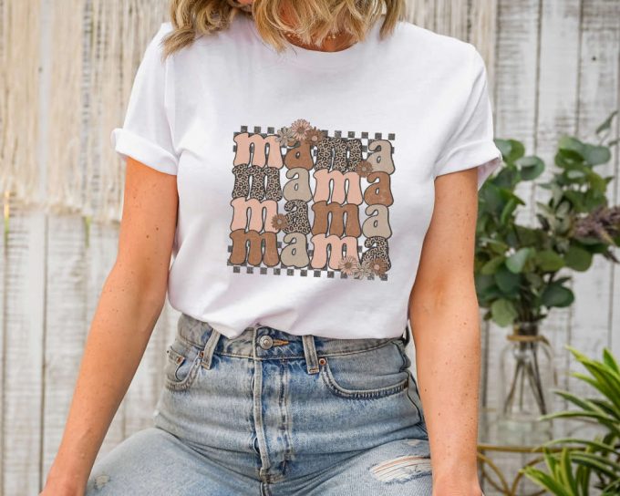 Stylish Mama Leopard &Amp; Retro T-Shirts: Perfect Mothers Day Gift 2