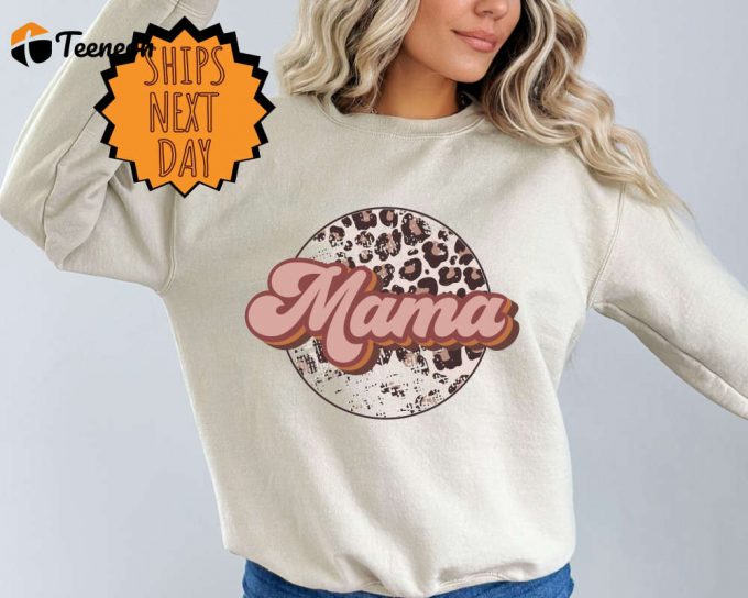 Stylish Mama Retro Sweatshirts: Perfect Mothers Day Gift For Her 1