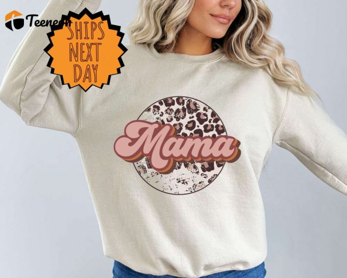 Mama Leopard &Amp;Amp; Retro Sweaters: Perfect Mother S Day Gift 1