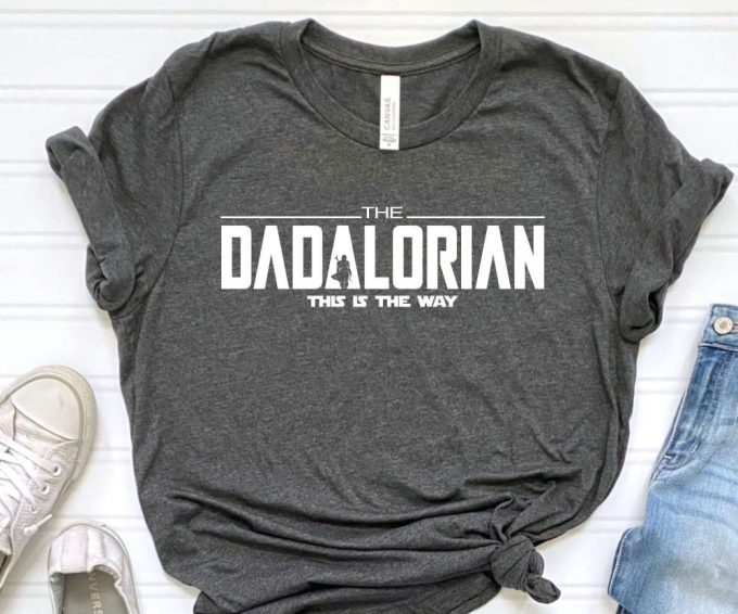 Mamalorian Dadalorian And The Child Shirt, Mandalorian Family Shirt, The Mandolorian Tshirt, Daddy Daughter Shirt, Mother And Son Matching 2