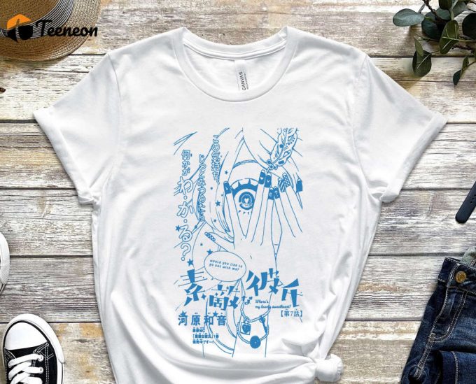 Manga Shirt, Anime Shirt, Otaku Shirt, Weeb Shirt, Asian Culture, Japanese Culture, Japanese Letters Shirt, Anime Girl Shirt, Unisex Shirt 1