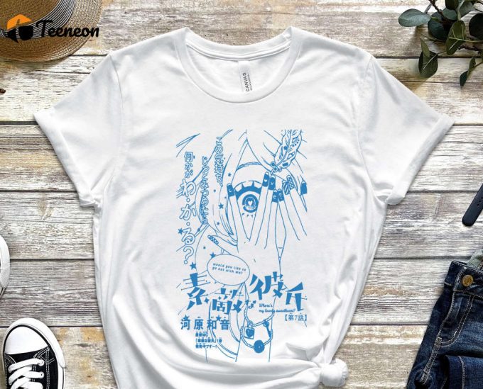 Manga Shirt, Anime Shirt, Otaku Shirt, Weeb Shirt, Asian Culture, Japanese Culture, Japanese Letters Shirt, Anime Girl Shirt, Unisex Shirt 1