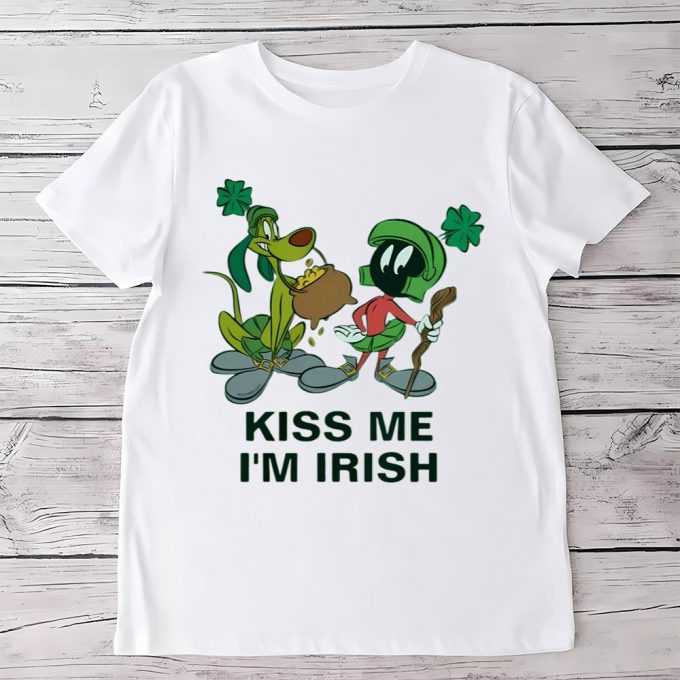 Celebrate St Patrick S Day With Marvin The Martian T-Shirt 2