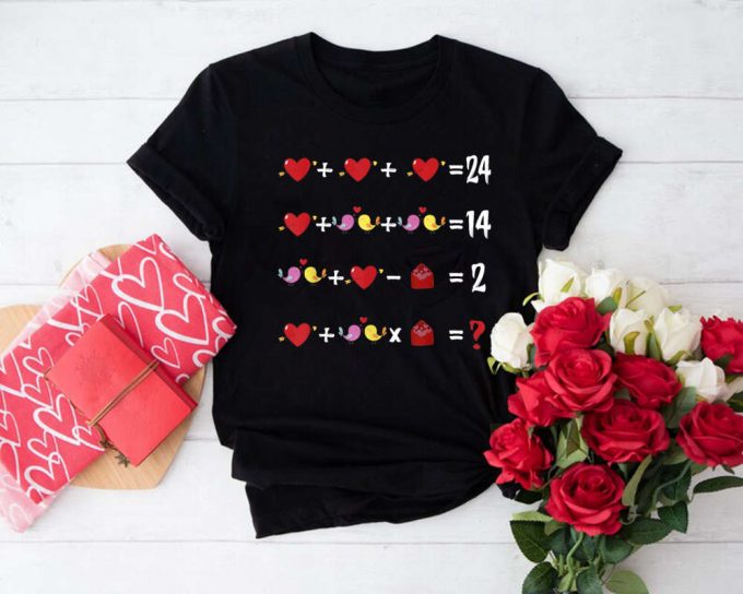 Math Teacher Valentines Shirt: Funny Gifts For Teachers Valentines Day Tee Teacher Appreciation Gift 4
