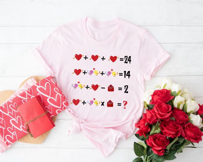 Math Teacher Valentines Shirt: Funny Gifts For Teachers Valentines Day Tee Teacher Appreciation Gift 6