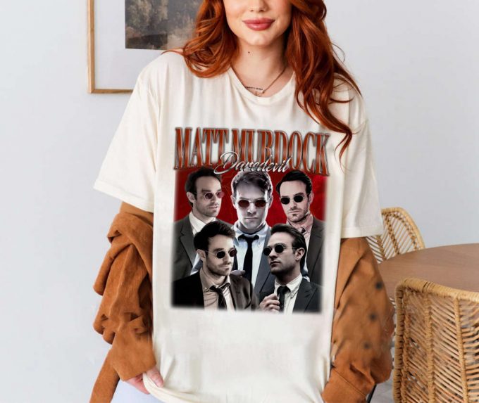 Matt Murdock Daredevil Vintage Shirt, Matt Murdock Daredevil Shirt, Retro Shirt, Vintage 90S Unisex T-Shirt, Movie Shirt, Classic Movie 2