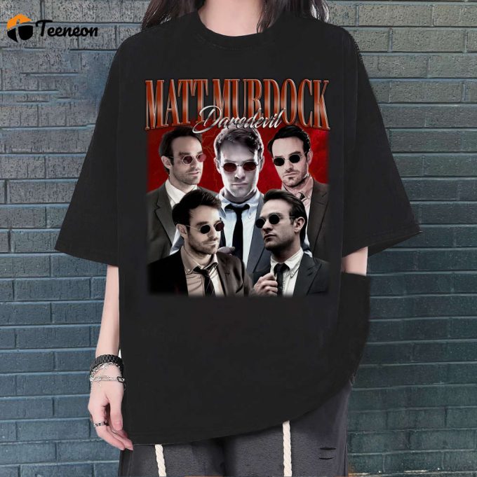 Matt Murdock Daredevil Vintage Shirt, Matt Murdock Daredevil Shirt, Retro Shirt, Vintage 90S Unisex T-Shirt, Movie Shirt, Classic Movie 1