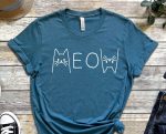 Meow Shirt, Kitty Shirt, Cute Cat Shirt, Upside down Shirt, Graphics Tee, Cat Design, kitty Shirt, Cool Cat Shirt, Gift For Cat Lover