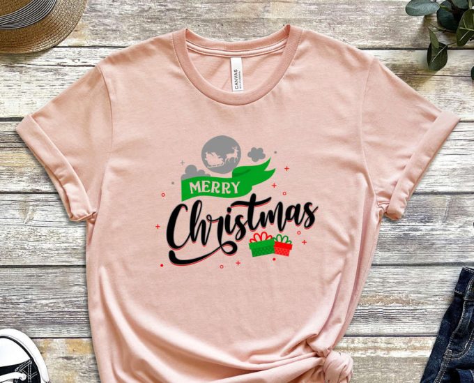 Merry Christmas Santa T-Shirt, Christmas Gift, Merry Xmas T-Shirt, Santa'S Sleigh, Funny Christmas Shirt, Xmas Tees, Christmas Cousin Crew 3