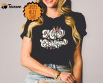 Merry Christmas Shirt,Vintage Merry Christmas Shirt,Christmas T-shirt, Christmas Family Shirt,Christmas Gift,70s Style Merry Christmas Shirt