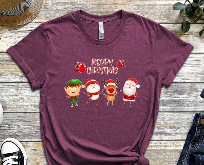 Merry Christmas Squad T-Shirt, Christmas Gift, Merry Xmas T-Shirt, Xmas Apparel, Funny Christmas Shirt, Xmas Apparel, Christmas Cousin Crew 3