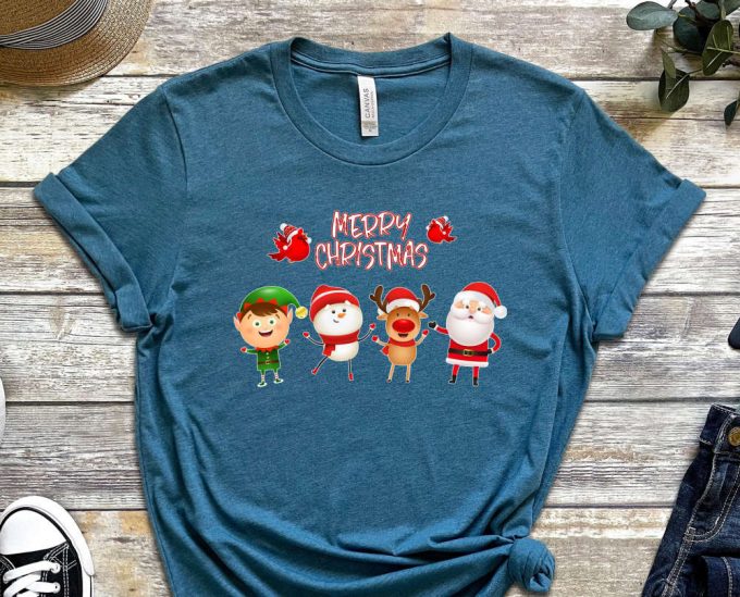 Merry Christmas Squad T-Shirt, Christmas Gift, Merry Xmas T-Shirt, Xmas Apparel, Funny Christmas Shirt, Xmas Apparel, Christmas Cousin Crew 4