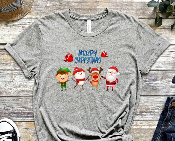 Merry Christmas Squad T-Shirt, Christmas Gift, Merry Xmas T-Shirt, Xmas Apparel, Funny Christmas Shirt, Xmas Apparel, Christmas Cousin Crew 6