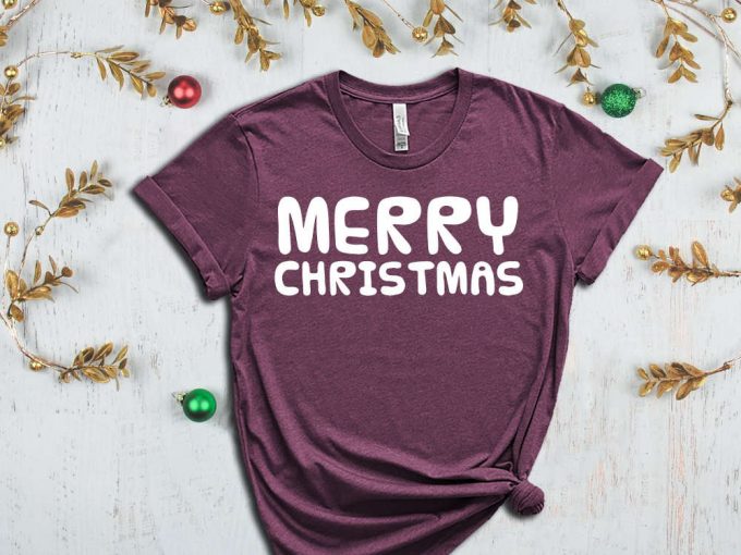 Merry Christmas T-Shirt, Holiday Shirts, Funny Christmas Tees, Christmas Shirts, Noel Gift, Xmas Party Outfits, Christmas Crew, Xmas Apparel 2