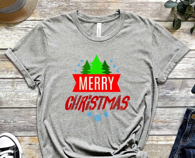 Merry Christmas T-Shirt, Merry Xmas Shirt, Christmas Shirt For Boys, Xmas Gift, Christmas Apparel, Winter Holiday Apparel, Christmas Vibes 2