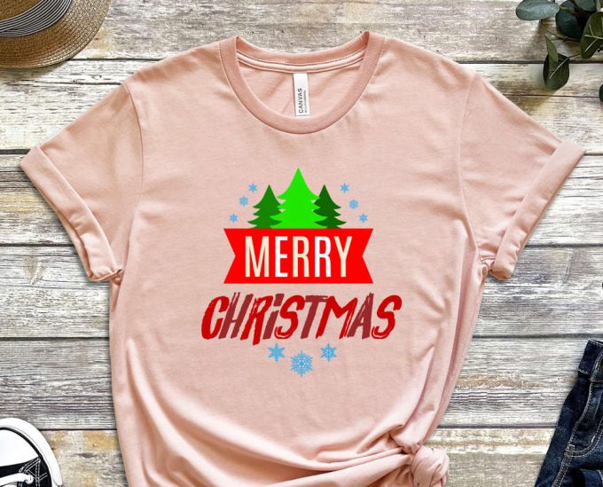 Merry Christmas T-Shirt, Merry Xmas Shirt, Christmas Shirt For Boys, Xmas Gift, Christmas Apparel, Winter Holiday Apparel, Christmas Vibes 3