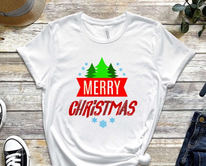 Merry Christmas T-Shirt, Merry Xmas Shirt, Christmas Shirt For Boys, Xmas Gift, Christmas Apparel, Winter Holiday Apparel, Christmas Vibes 4