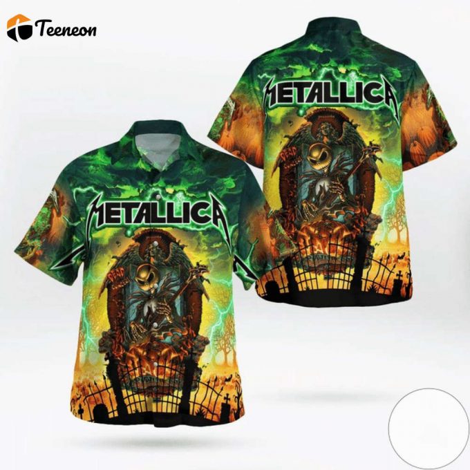 Metallica Hawaii Shirt Gift For Men And Women 1