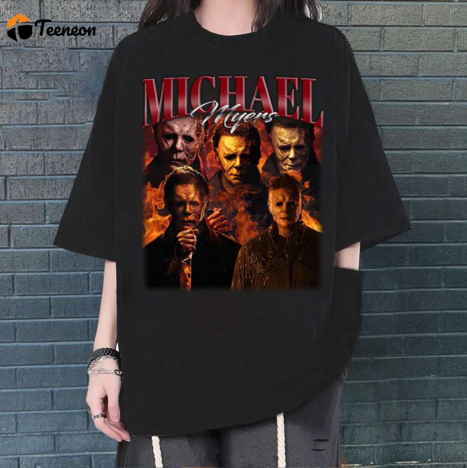 Michael Myers Vintage Shirt, Michael Myers Shirt, Retro Shirt, Vintage 90S Unisex T-Shirt, Movie Shirt, Classic Movie Shirt 1