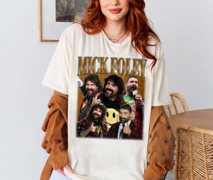 Mick Foley Vintage Shirt, Mick Foley Shirt, Retro Shirt, Vintage 90S Unisex T-Shirt, Movie Shirt, Classic Movie Shirt 2