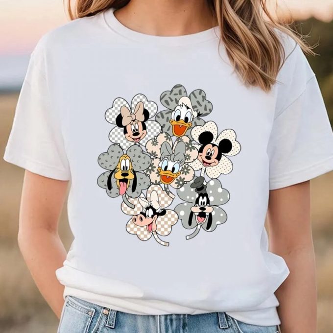 Mickey &Amp; Friends Shamrock Tee: Celebrate St Patrick S Day With Disney Magic! 2