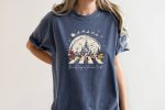 Mickey and Friends T-shirt, Comfort Colors, Christmas Shirt, Santa Shirt, Magical Kingdom Shirt, Mickey Mouse, Disney Shirt, Retro Shirts