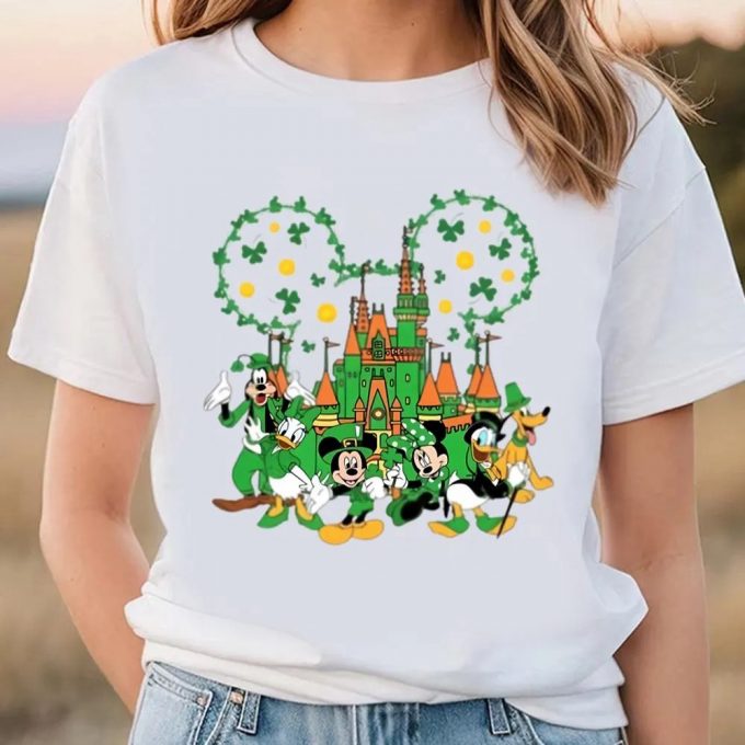 Get Festive With Mickey &Amp; Minnie Patrick S Day T-Shirt - Disney St Patrick S Day Trip Tees 2