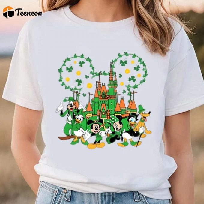 Get Festive With Mickey &Amp;Amp; Minnie Patrick S Day T-Shirt - Disney St Patrick S Day Trip Tees 1