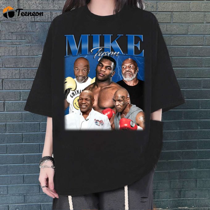 Mike Tyson Vintage Shirt, Mike Tyson Shirt, Retro Shirt, Vintage 90S Unisex T-Shirt, Movie Shirt, Classic Movie Shirt 1