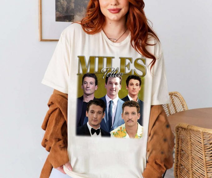 Miles Teller Vintage Shirt, Miles Teller Shirt, Retro Shirt, Vintage 90S Unisex T-Shirt, Movie Shirt, Classic Movie Shirt 2