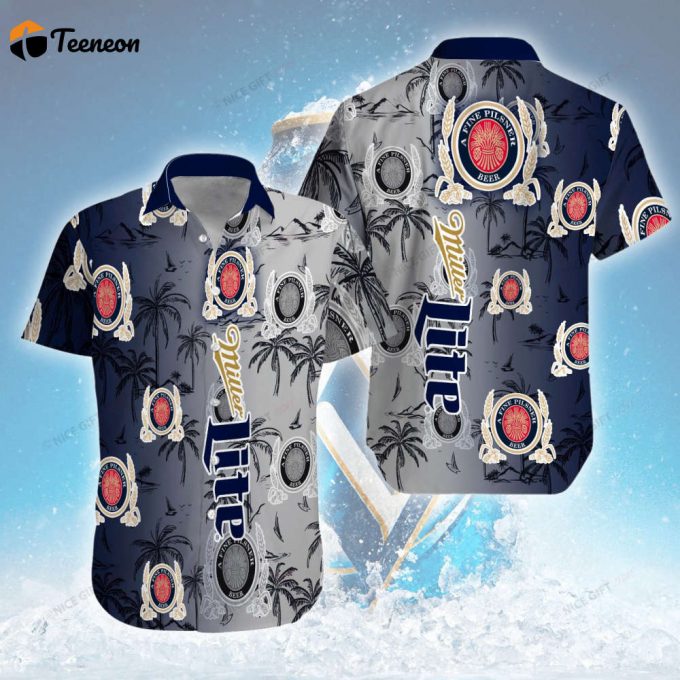 Miller Lite Hawaii Shirt Gift For Men And Women 1